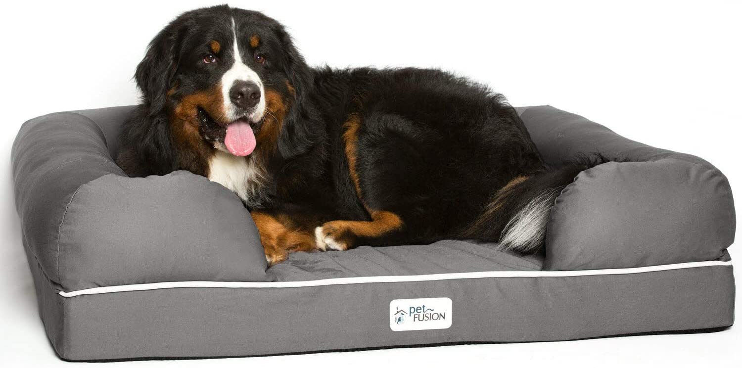 PetFusionUltimateDogBedCertiPURUSOrthopedicMemoryFoam  TotalVet PetFusion Orthopedic Dog Bed