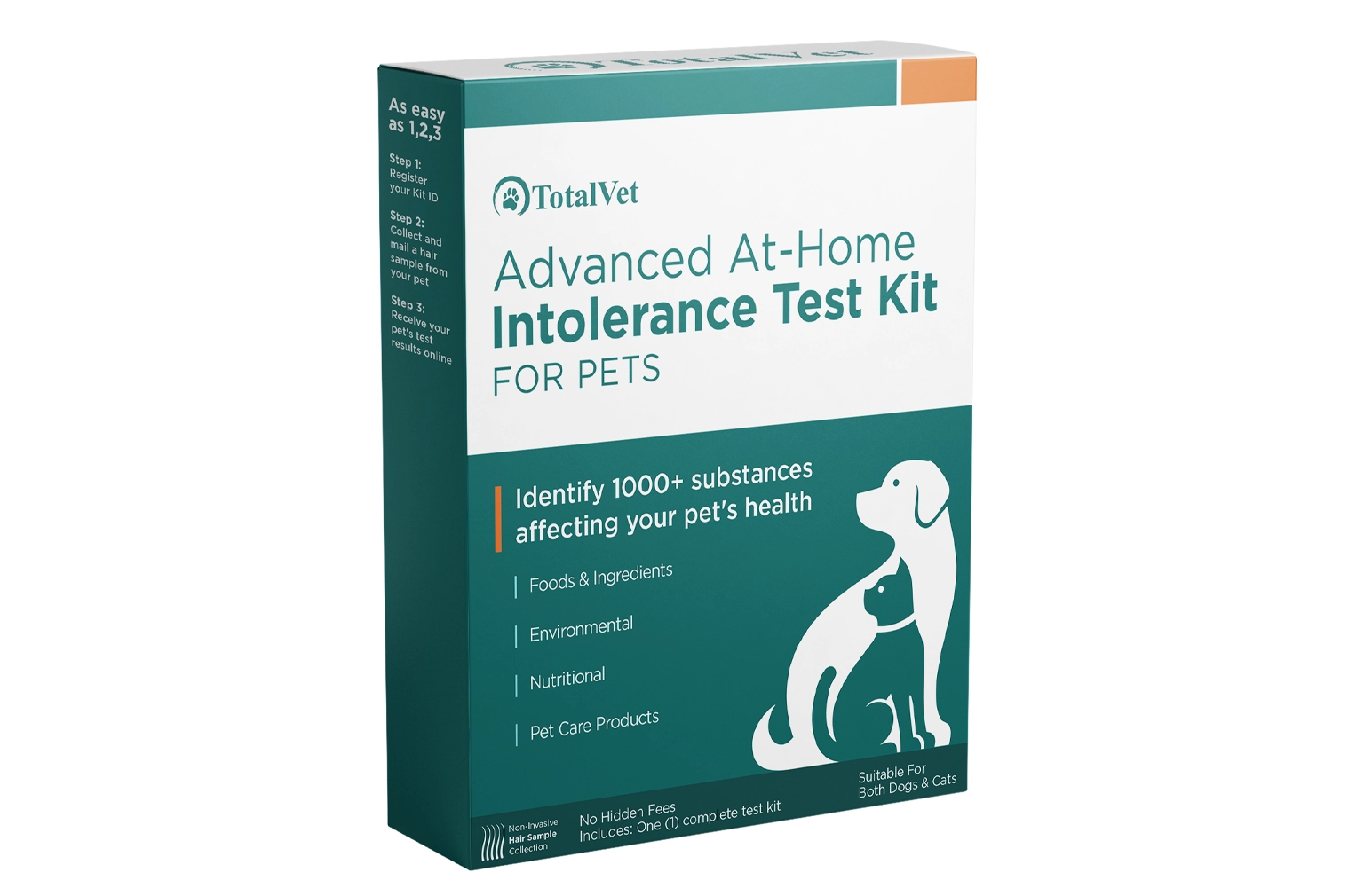 BoxTVFront 1  TotalVet Allergy Test Kit   Front